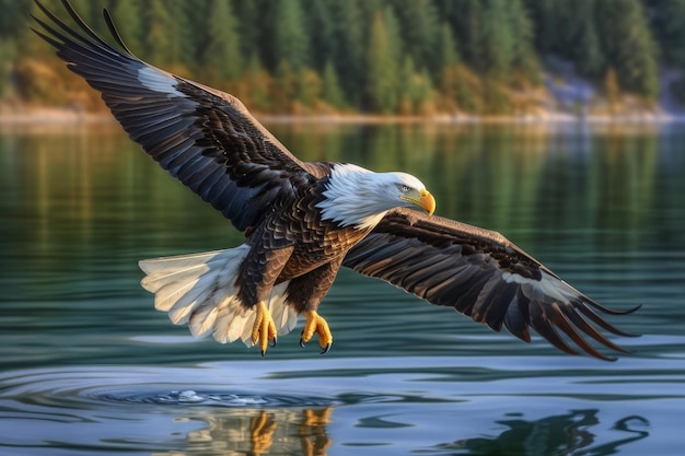 Adlerflug Erzeuge KI