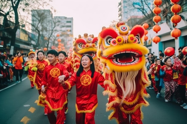 Adopte el espíritu festivo de la IA generativa fotográfica del Año Nuevo chino