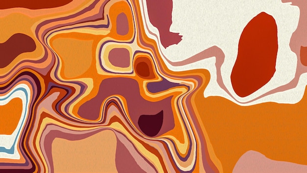 Adorno de color abstracto para diseño creativo y plantilla de ideas creativas para cubiertas textiles