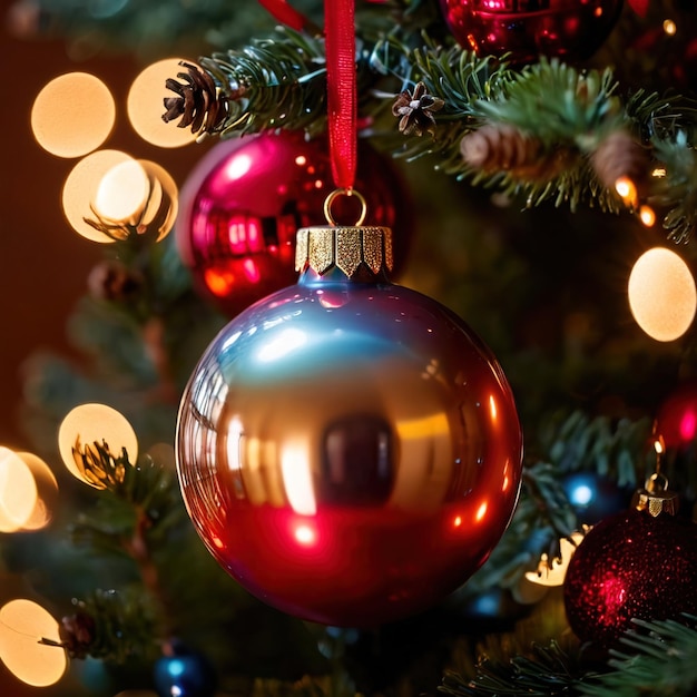 adornos de árboles de Navidad decoraciones festivas de vacaciones