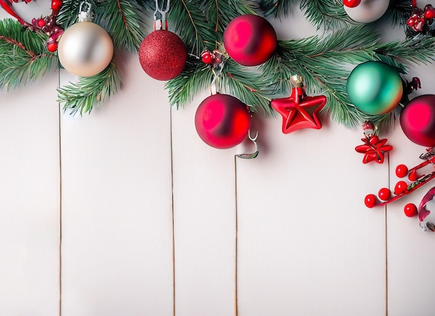 adornos para celebrar la Navidad copia el espacio