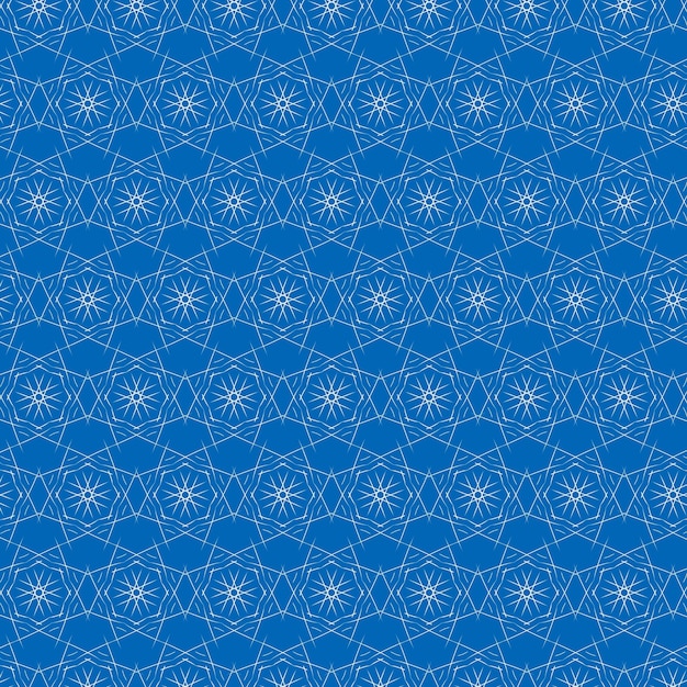 adornos étnicos musulmanes telón de fondo fondo azul con plantilla de diseño sin costuras