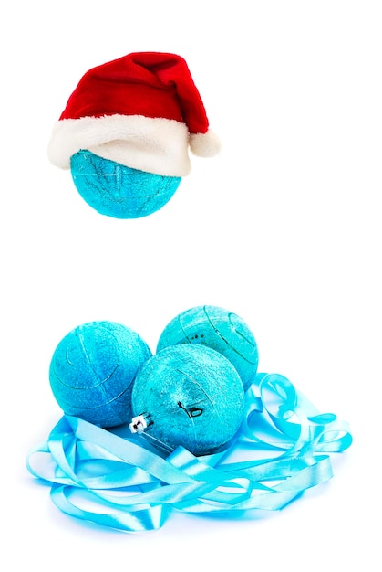 Adornos navideños bolas de colores