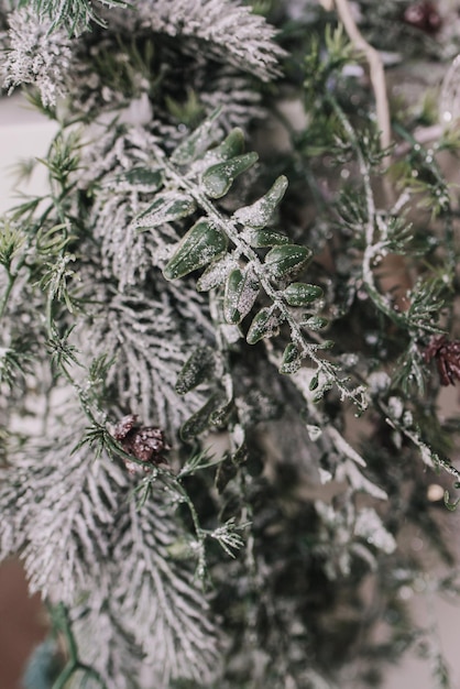 Adornos navideños navidad árbol verde