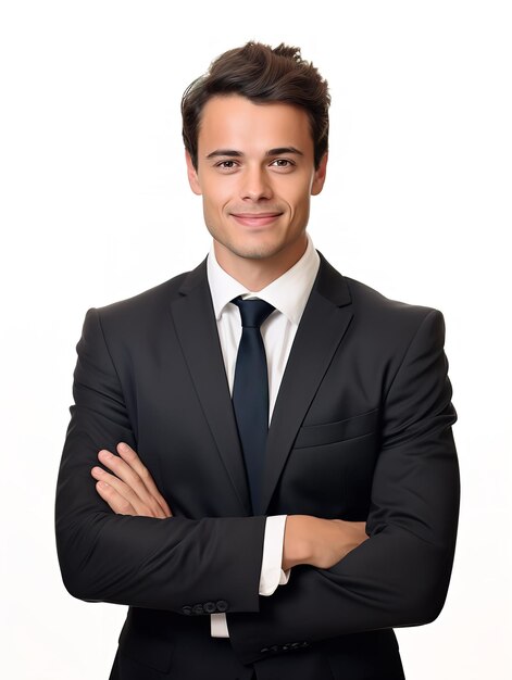 Foto advogado masculino de terno gerado por ia profissional