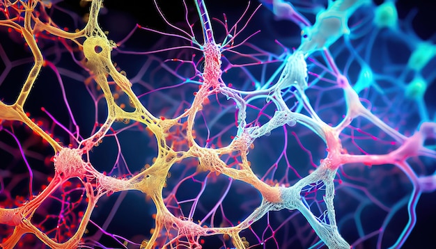 Ähnlichkeit mit neuronen. wissenschaftlicher hintergrund