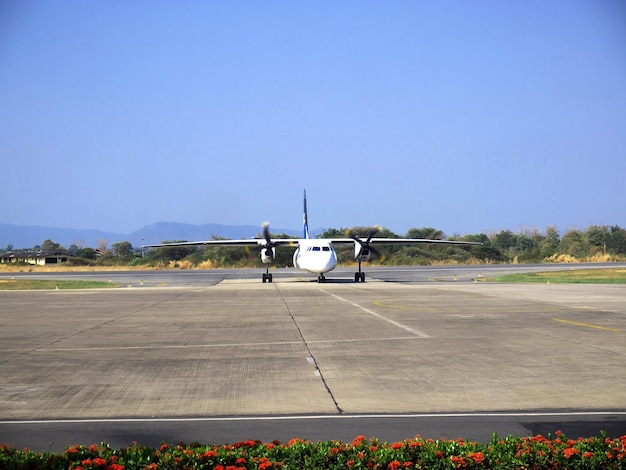 El aeropuerto de Pakse Laos