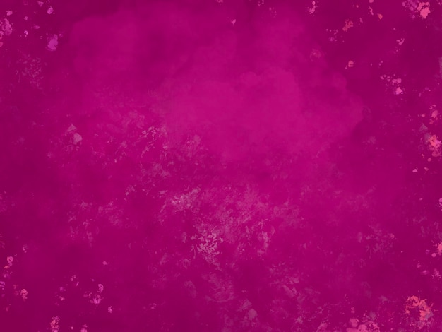 Ästhetischer schöner Wasserfarben-Hintergrund Abstraktes Rosa und Fuchsia