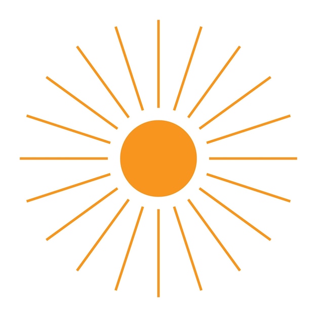 Ästhetischer Sunburst-PNG-Aufkleber mit durchsichtigem Hintergrund