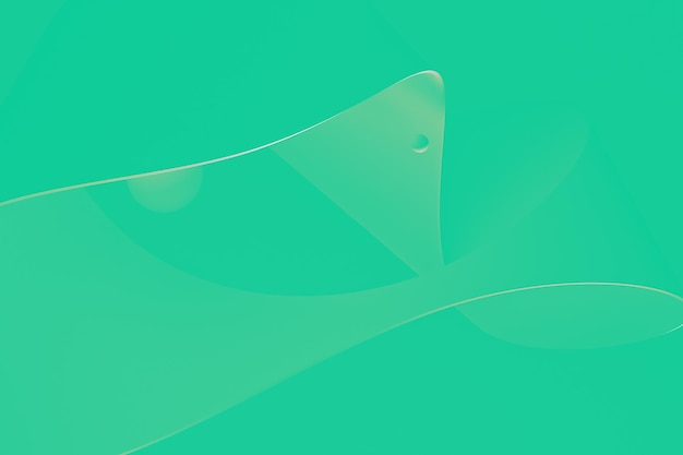 Afectos de brillo brillante Diseño de fondo abstracto Color verde caribeño