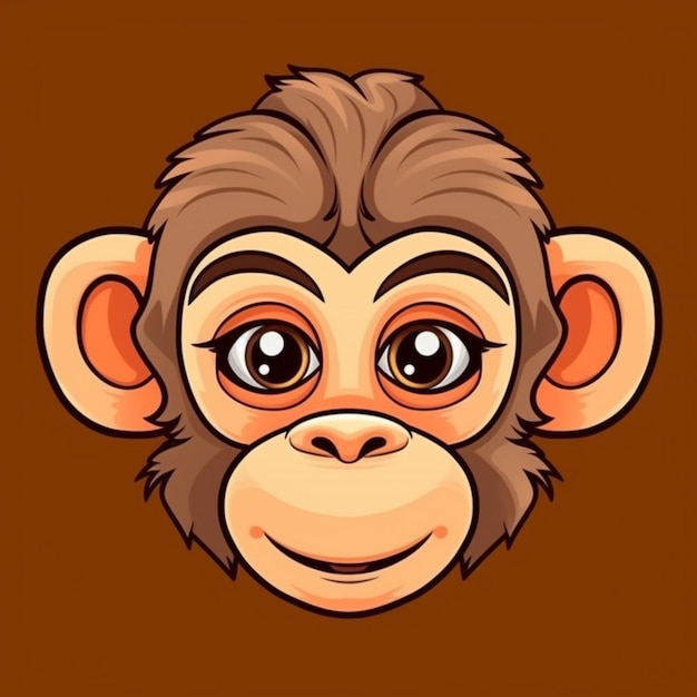 Affengesicht Clipart