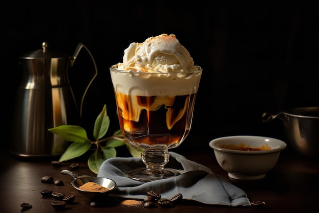 Affogato italienisches Getränk