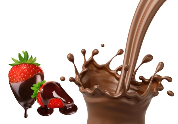 Afirmaciones audaces sobre el chocolate en una hoja blanca