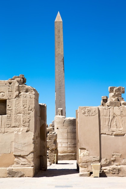 Afrika Ägypten Luxor Karnak-Tempel