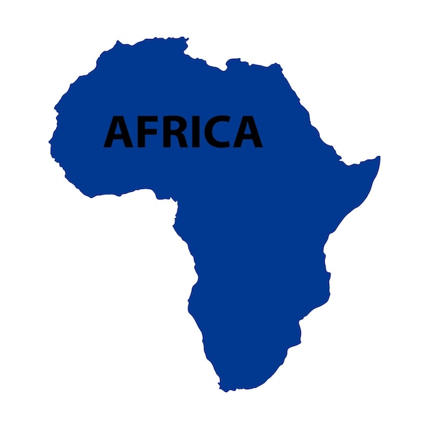 Foto afrika-karte