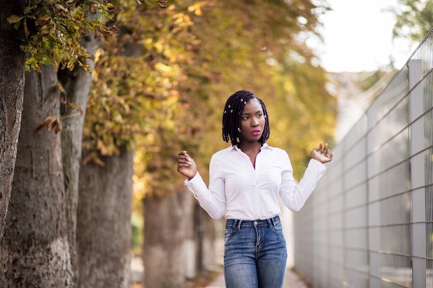 Afrikanische Frau