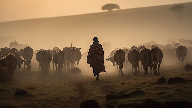 Afrikanische Stämme Intime und kraftvolle Porträts, die die Schönheit und Vielfalt traditioneller Cu einfangen