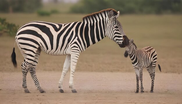 Foto afrikanische zebras