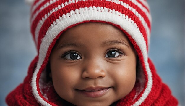 afrikanisches Babyporträt Mädchen Junge wunderschönes Baby Porträt Baby