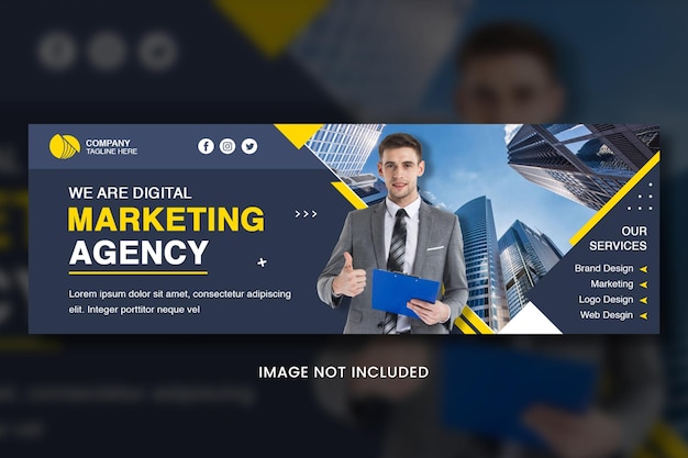 Foto agencia de marketing digital banner social