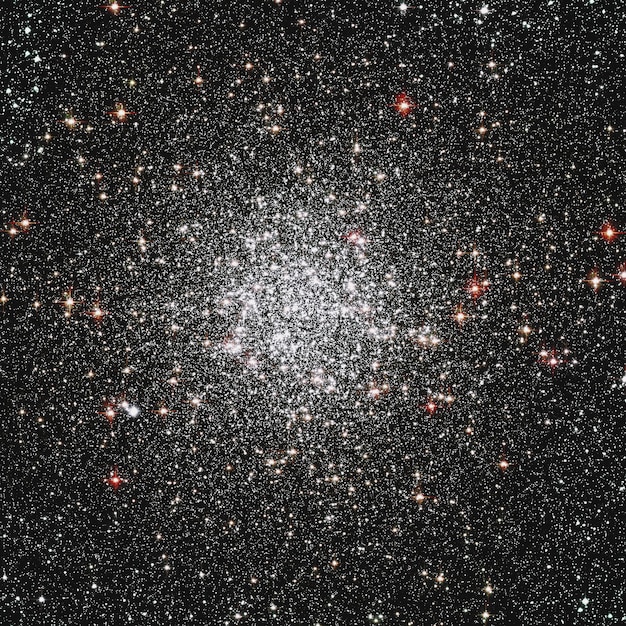 Aglomerado globular 47 Tucanae, NGC 104 na constelação de Elementos Tucana fornecidos pela NASA.