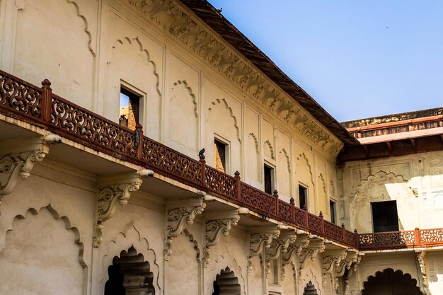 Agra IndiaDezember 31 2018 The DiwaniKhas oder Hall of Private Audience Agra Fort Agra India