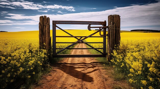 Foto agricultura fundo estrada secundária