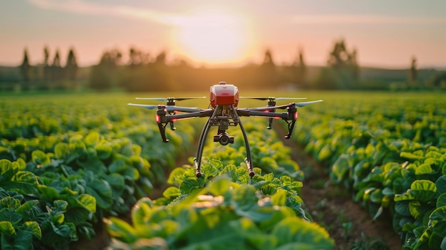 Agricultura inteligente drones agricultura de precisión