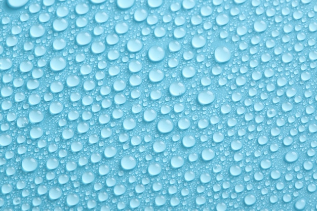 Água azul deixa cair o fundo abstrato