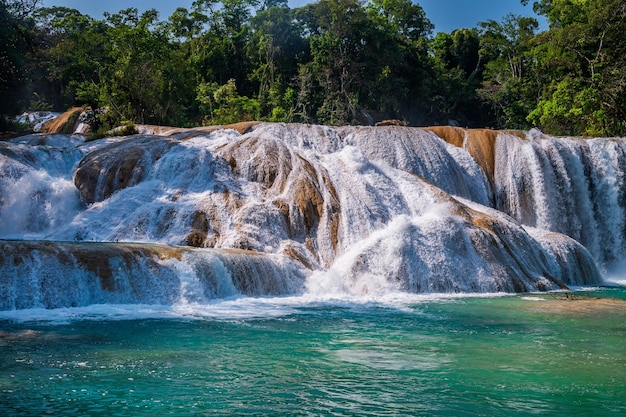 Agua Azul-Wasserfälle in Chiapas