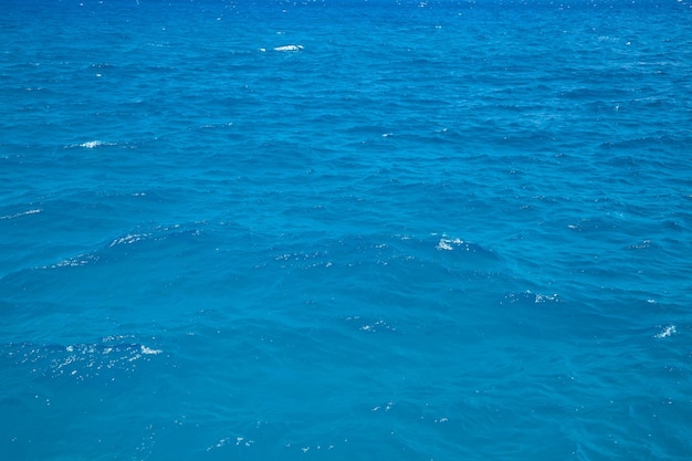 Foto Água do mar com ondulações