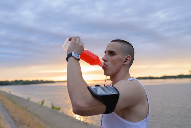 El agua es la clave para un buen entrenamiento.