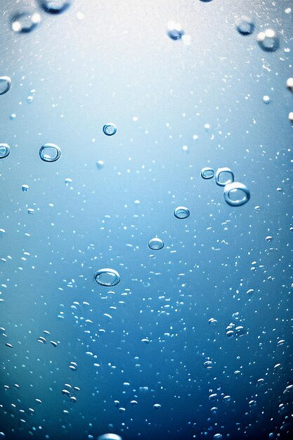 agua gotitas burbuja partículas brillante negocio tecnología fondo diseño material papel pintado