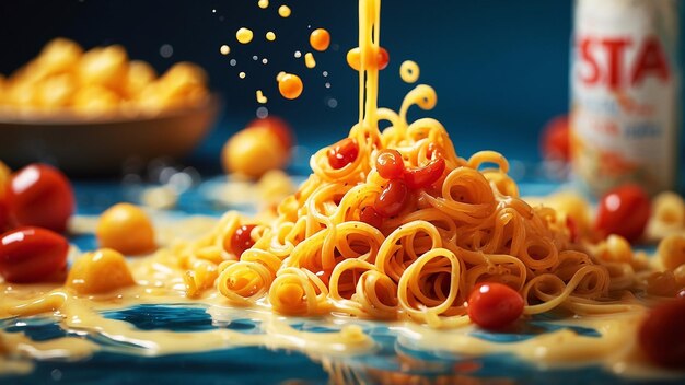 El agua de la pasta emulsa la salsa.