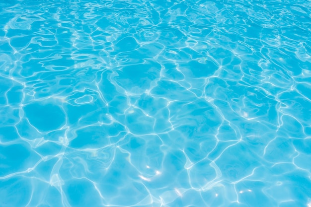 agua en la piscina fondo de detalle de agua ondulada