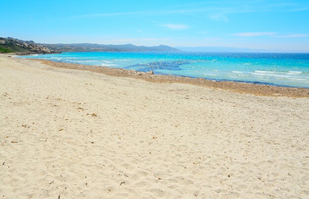 Agua turquesa en Capo Testa Cerdeña