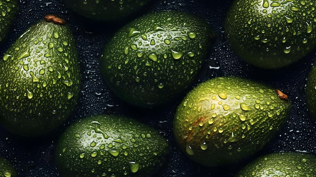 Los aguacates son un alimento saludable que es sano y saludable.