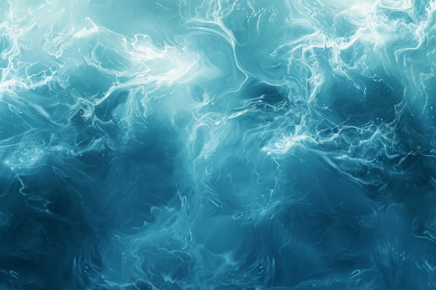 Aguas abstractas que fluyen y olas blancas que se asemejan a la seda suave o ondas de agua