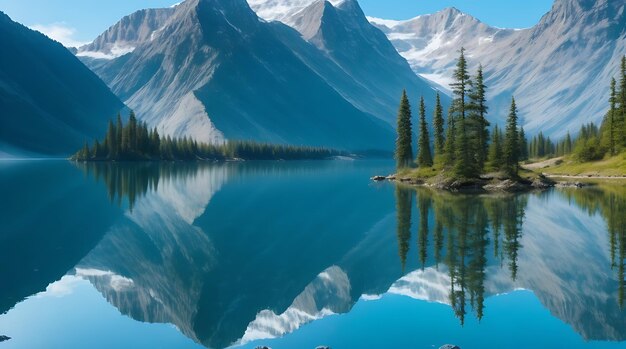 Foto Águas de montanha e beleza natural