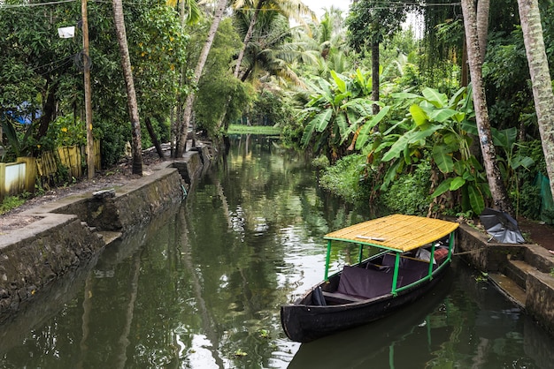 Foto Águas de volta kerala rio da índia