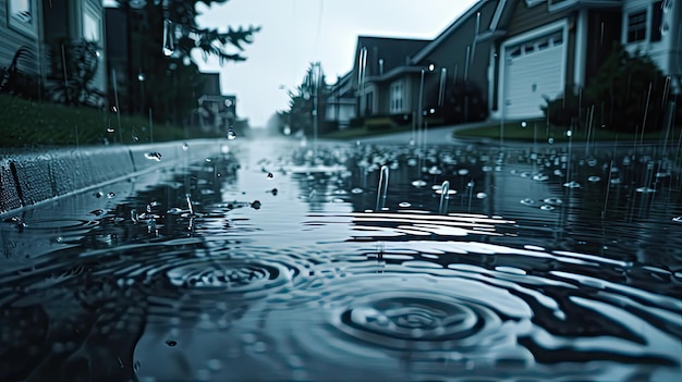 Aguas de lluvia de las alcantarillas