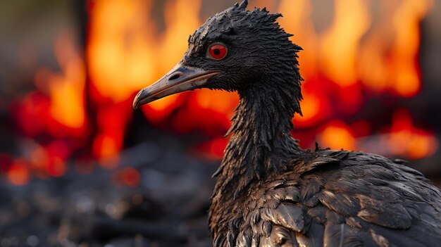 Foto Águila de fuego.