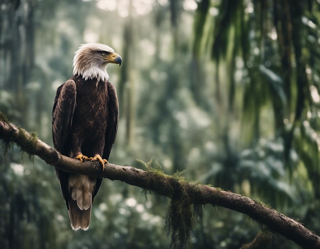 Un águila en la jungla