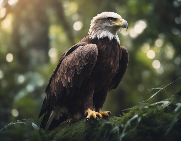 Un águila en la jungla