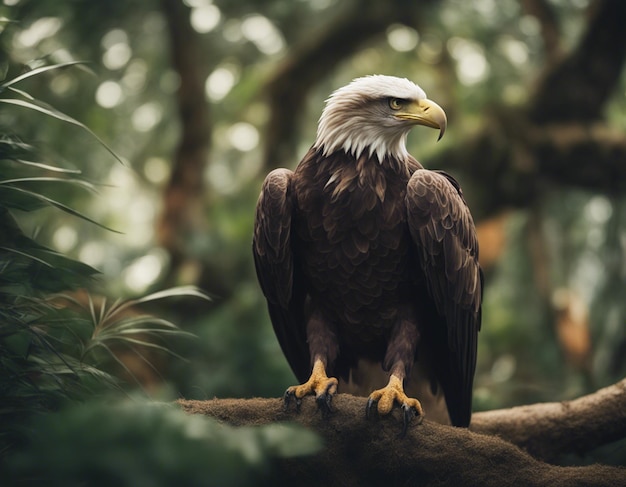 Un águila en la jungla