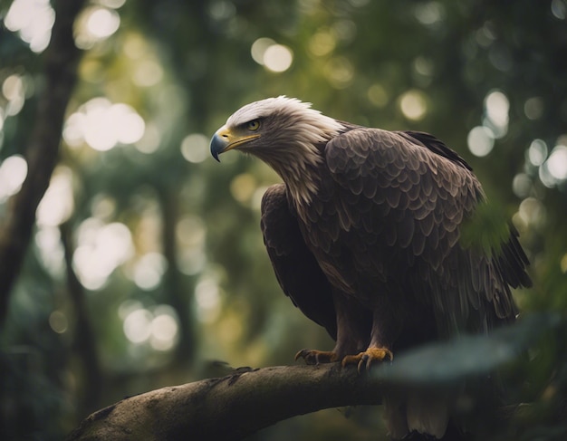 Un águila en la jungla