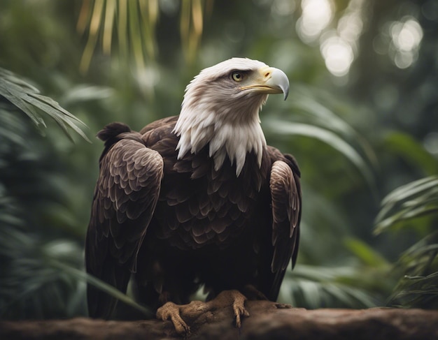 Un águila en la jungla