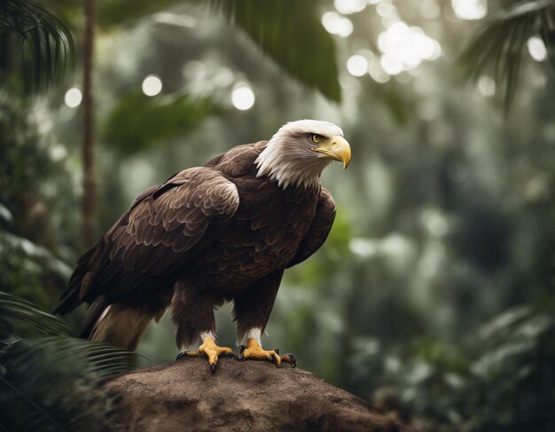 Un águila en la jungla