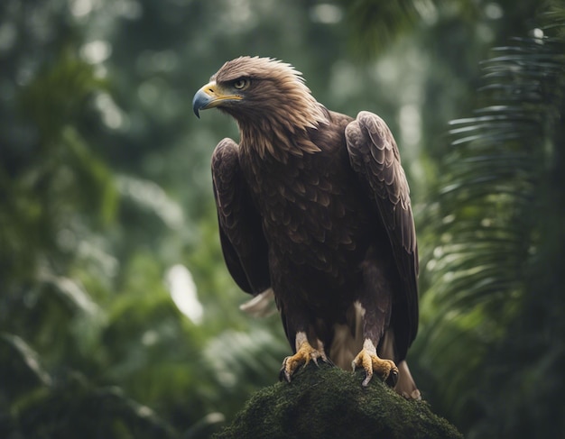 Un águila en la jungla