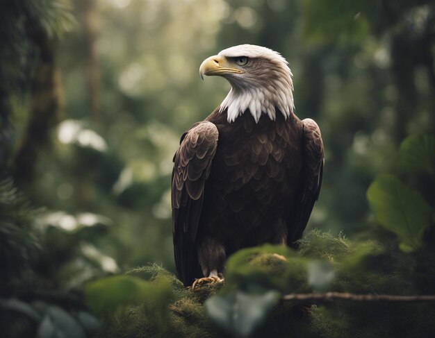 Un águila en la jungla